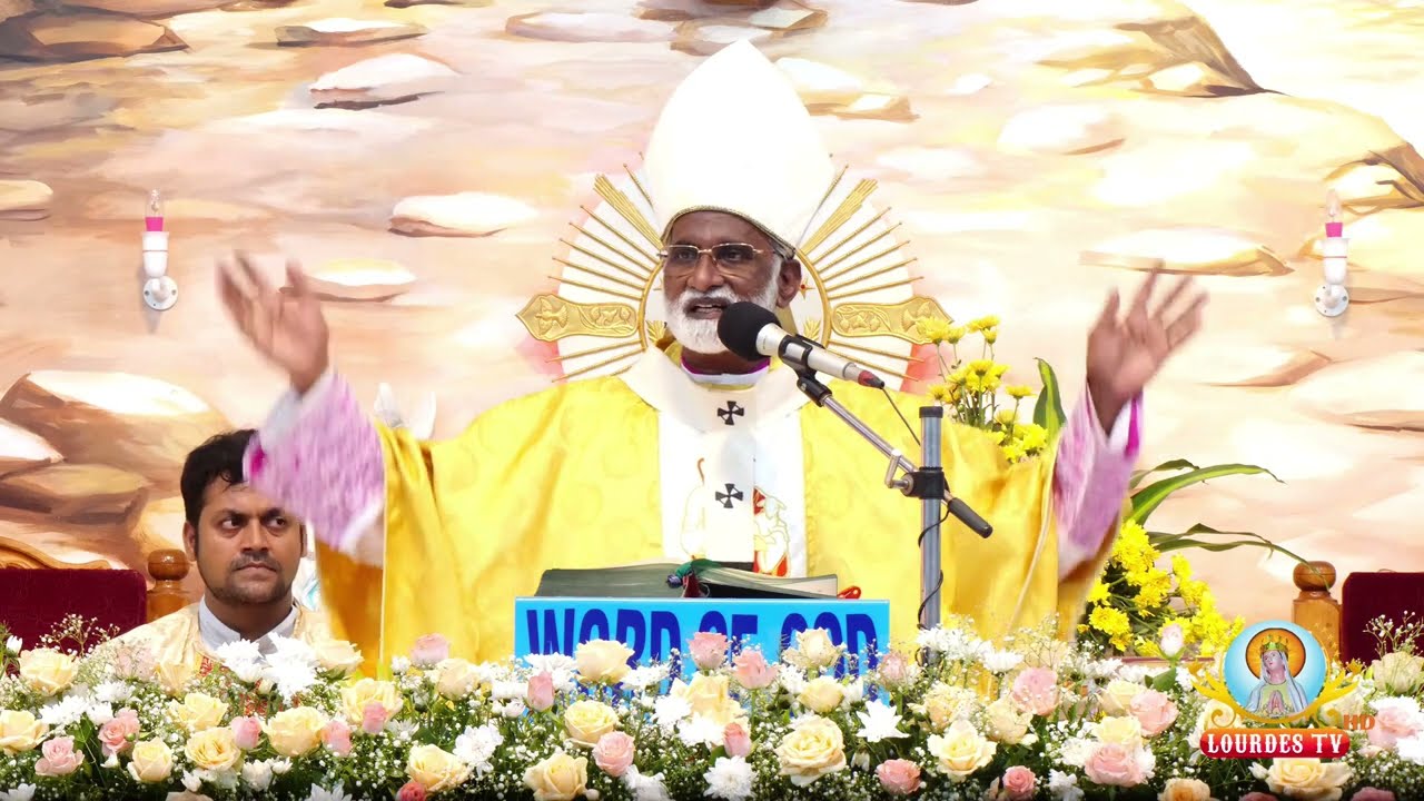 மறையுரை மேதகு பேராயர் பிரான்சிஸ் கலிஸ்ட் தூய இடைவிடா சகாய அன்னை ஆலயம் சாமுபிள்ளை நகர் கடலூர்