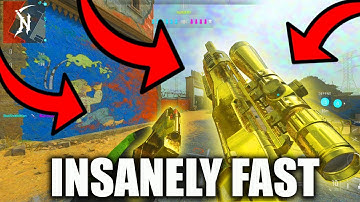 the INSANELY FAST QUICKSCOPING MACHINE - Modern Warfare 2 - (THE BEST SA-B 50 CLASS SETUP)