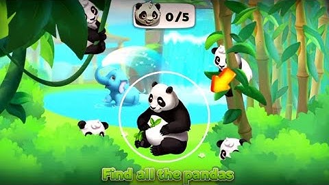 Wildscapes Mini game Find the Pandas | Today