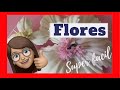 🌺 Como Hacer Moldes y Flores de porcelana fría 🌷🌸🌷