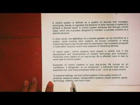 Video: Ano ang mga bahagi ng feedback control system?