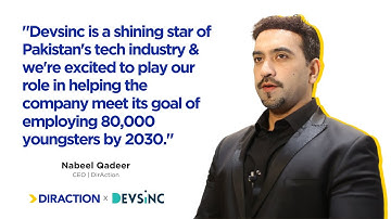 Devsinc is a shining star in the tech space of Pakistan | Nabeel Qadeer