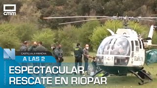 Espectacular rescate en Riópar