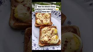 This Cheesy Egg Toast Will Make Your Morning Better! 😍 | Easy Recipe at Home #quickrecipe #egg #food