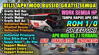 RILIS‼️MOD APK BUSSID V3.7.1 UNLIMITED MONEY TERBARU + ROM 1/0 | SPESIAL 3K |BUS SIMULATOR INDONESIA screenshot 4