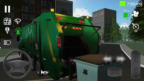 Trash Truck Simulator - Gameplay Walkthrough - Part 4