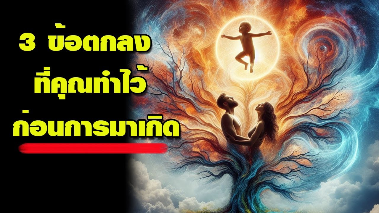 3 ข้อตกลงที่คุณทำไว้ก่อนการมาเกิด รู้เรื่องนี้ ใช้ชีวิตง่ายขึ้น