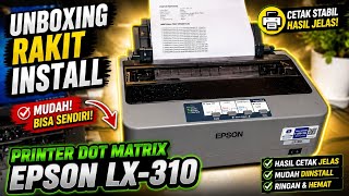 Famous Cara Setting Printer Dot Matrix Epson LX-310 Untuk pertama kali. Net Worth