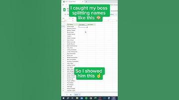 I can’t believe he was doing this 🙈 #googlesheets #excel