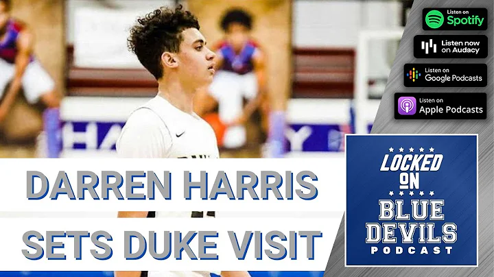 Darren Harris Sets Official Visit to Duke Men's Ba...