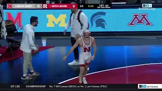 Top Pins of the Day | 2024 B1G Wrestling Championships | 03/10/2024
