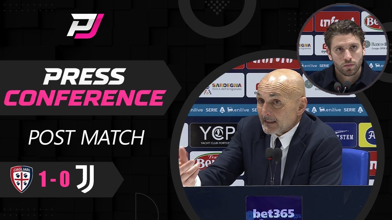 CONFERENZA STAMPA di Spalletti e Locatelli post CAGLIARI - JUVENTUS 1-0