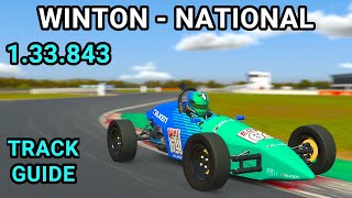 Track Guide Winton - National Formula Vee iRacing screenshot 1
