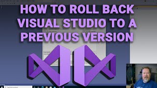 How to instantly roll back Visual Studio to a previous version via a side by side installation...