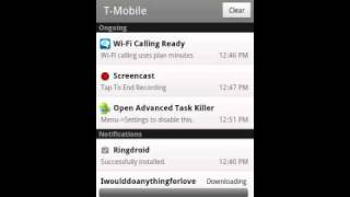 Make new ringtones with ringdroid screenshot 2