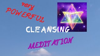 Powerful cleansing merkaba meditation