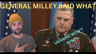 REACTION | MARK MILLEY CLAIMS UKRAINIAN VICTORY UNLIKELY