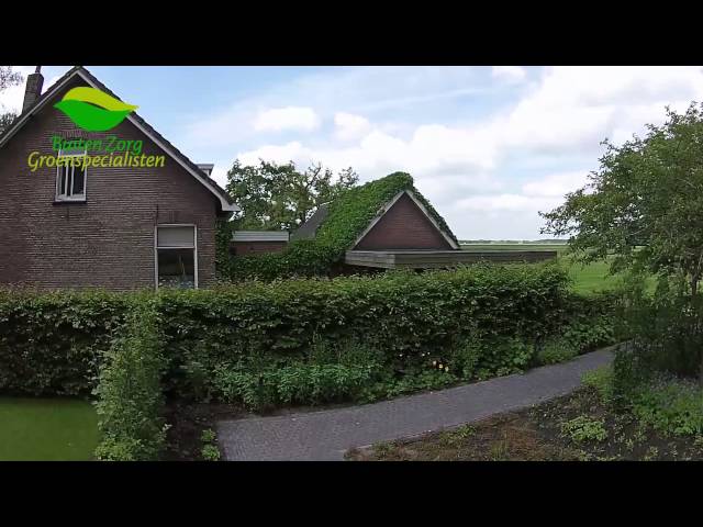 Rondvlucht tuinaanleg Balkbrug