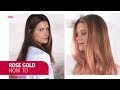 Rose Gold Hair Tutorial | Step by Step | Wella Professionals