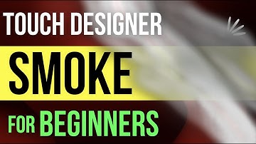 TouchDesigner Beginner Tutorial: SMOKE (Nvidia GPU is NOT Required!  No Flow Emitter)