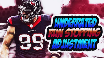 Madden 20 - Secret Run Defense Adjustment (Defensive Tip)