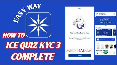 Ice Mining App Quiz kyc 3 | Ice Quiz Kassay Complete Karnay | Ice Network Quiz solve