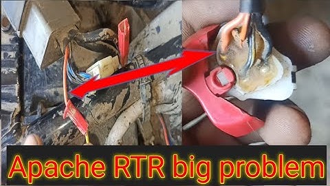 Apache RTR 160// big starting problem (wiring check step by step