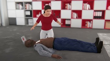 Hands-Only CPR with an AED – Man