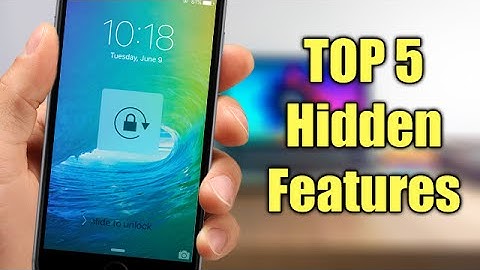 TOP 5 iOS 9 Hidden Features