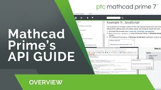 API Guide | Mathcad Prime 7