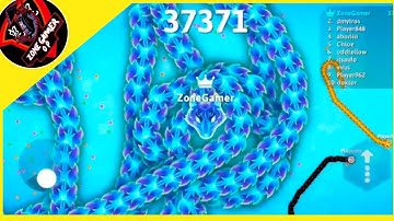 🔥😱 I reached 50,000 points in snake io🐍 in the shortest possible time 🐍 collect big score from map