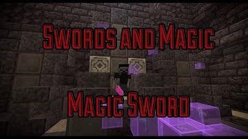 Minecraft 1.20.6 Datapack - SWORDS AND MAGIC - Shadow Sword and Magic Sword