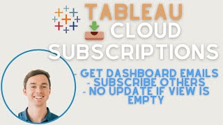 How to Set up Tableau Subscriptions (Quick Tip)