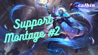 Calbin Support Montage League Of Legends