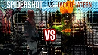 SpiderShot VS Jack O Latern PART 1