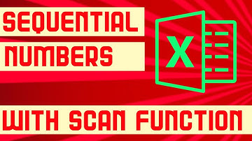 Generate Sequential Numbers Skipping Specific Cells | Excel BI |