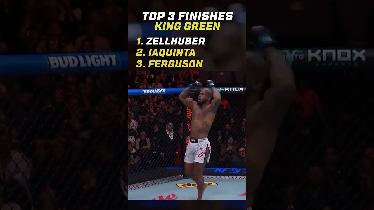 TOP 3 KING GREEN FINISHES 👑 #ufc332