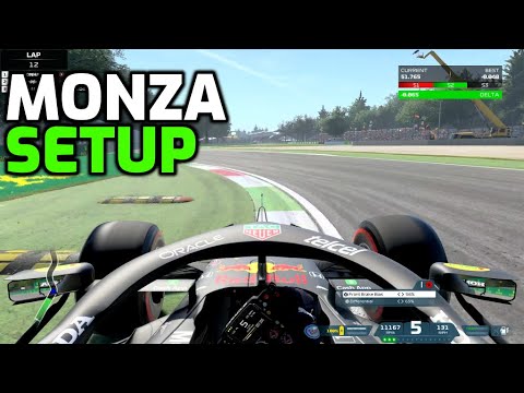 F1 2021 MONZA HOTLAP + SETUP (1:17.968)