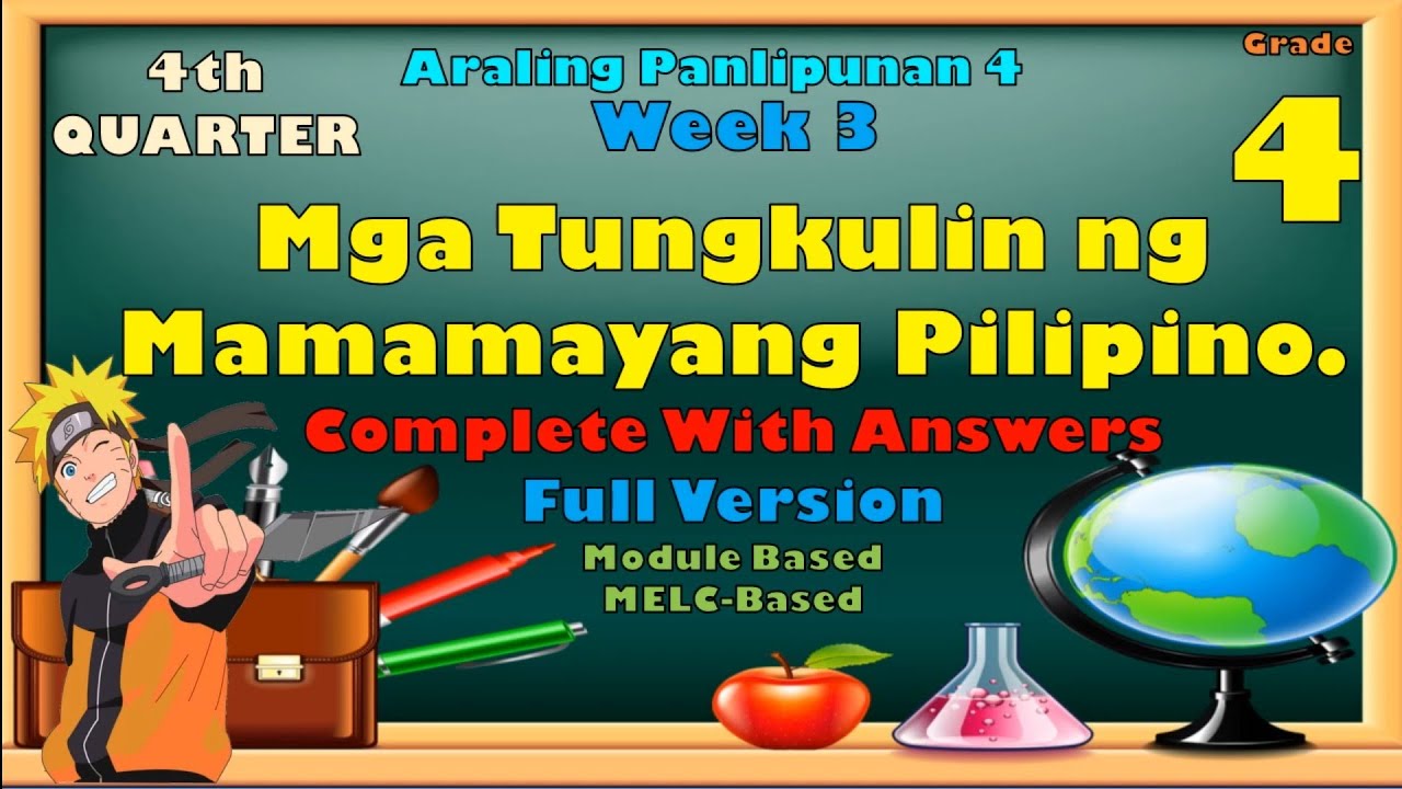 Araling Panlipunan 4 Mga Tungkulin Ng Mamamayang Pilipino Otosection ...