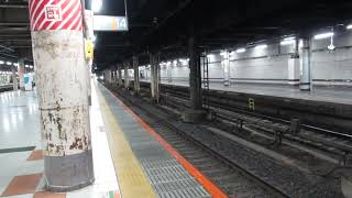 JR東日本　E257系2500番台　5両　発車　上野駅 JU 02