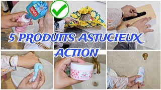 😅5 PRODUITS ASTUCUEUX 100% ACTION #arrivagesaction #action #produitsaction #astucesaction #produits