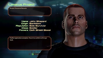 “The Lazarus Project is a Work in Progress” Mass Effect 2