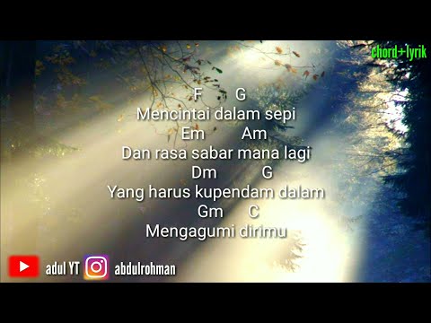 Chord gitar dan lirik lagu Menepi