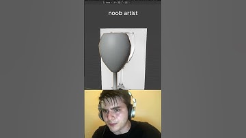 Noob artist vs pro Modeling glass #blender #blender3d #blendertutorial #shorts #satisfying
