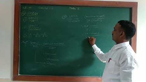 Permutations and Combinations ; lecture 7 by Atul Limgude sir