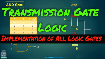 Transmissiepoortlogica | Logische poorten implementeren met behulp van transmissiepoorten | Digit...