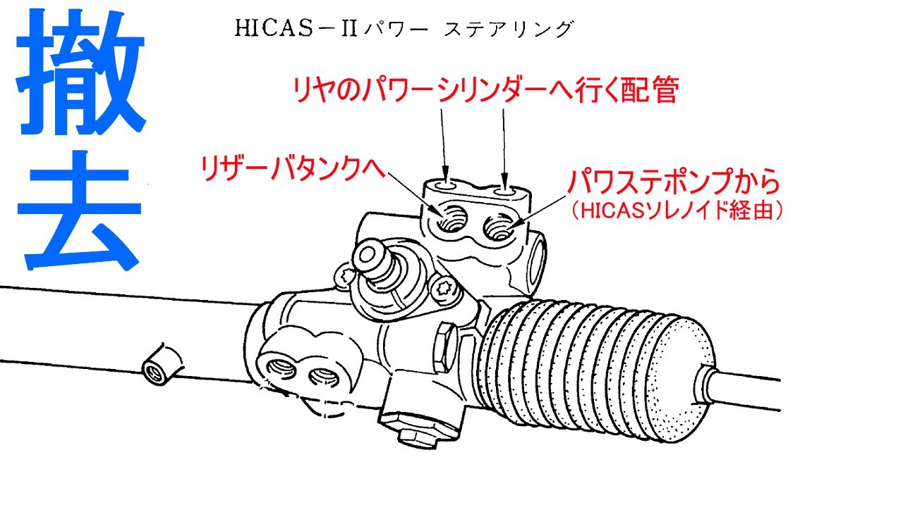 A31 Cefiro No. 063 HICAS removal (Part 1) - YouTube
