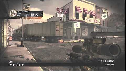 Call Of Duty Ghosts Quickscoping on Warhawk