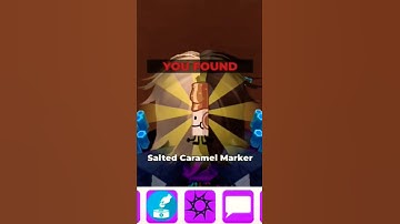 How to get the salted caramel marker in roblox | Find the marker