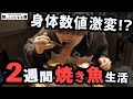 【しんぱち食堂検証】2週間焼き魚定食だけで生活したら体の数値はどのように変化するの？？